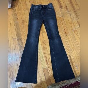 Retrofete Black Flare & Wide Leg Jeans